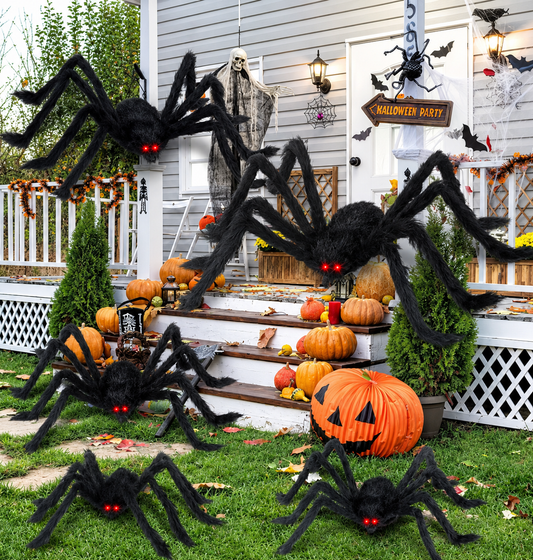Araignée Géante Halloween – Décoration Horreur | Noctyra™